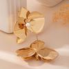 Orecchini a Fiore Esagerati Stile Coreano Orecchini Pendenti a Fiore Orecchini Orchidea Farfalla Matrimonio