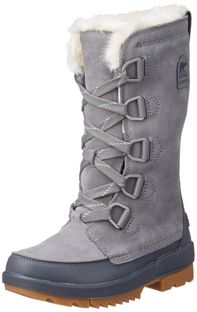 Sorel Tivoli IV Tall Snow Boots, Women's, Size 23cm, Gray, NL3426