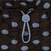 Pleatsmama Brown Polkadot Backpack