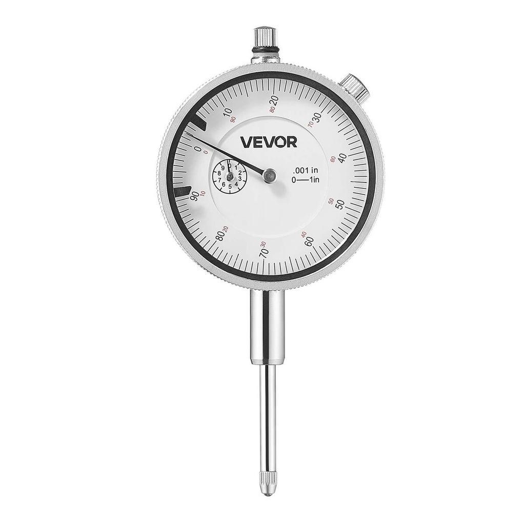 Dial Test Indicator, 0.03 Mm Accuracy, 0-25.4mm Measuring Range, Easy To Read Large Dial, Professional for Internal Diameter Measurement, Runout