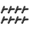 8Pcs Drip Irrigation Barbed Coupling Fittings Kits Drip Line Couplings for 1/2inch Tubing 16MM Barbed Connectors