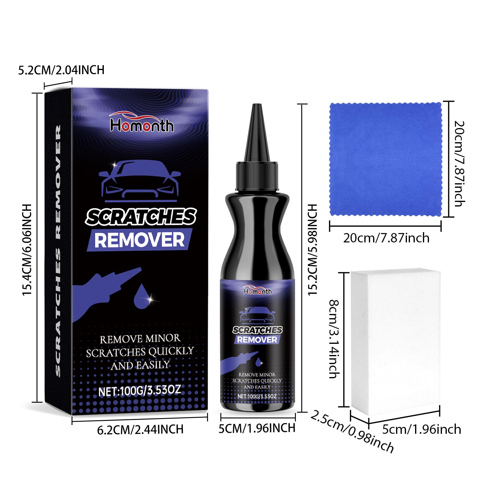

Car Scratch Remover Agent Set Auto Paint Scratch Removal Repair Tool Car Body Polishing Compound Paste Car Care Maintenance