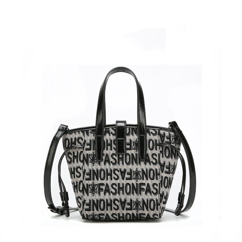 Printed Letter Sac with Wallet for Women  Elegant Clutch Bag  Durable Crossbody Bag