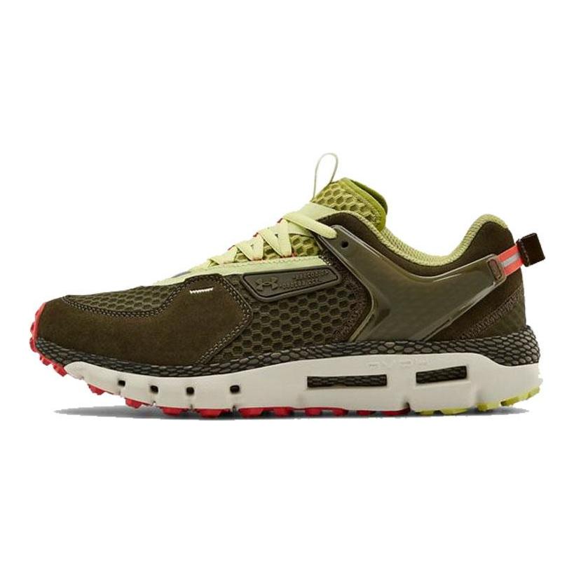 Under Armour HOVR Summit Comfortable Round Toe Cushioning Low top Casual Shoes Unisex Forward Green 3022579-301