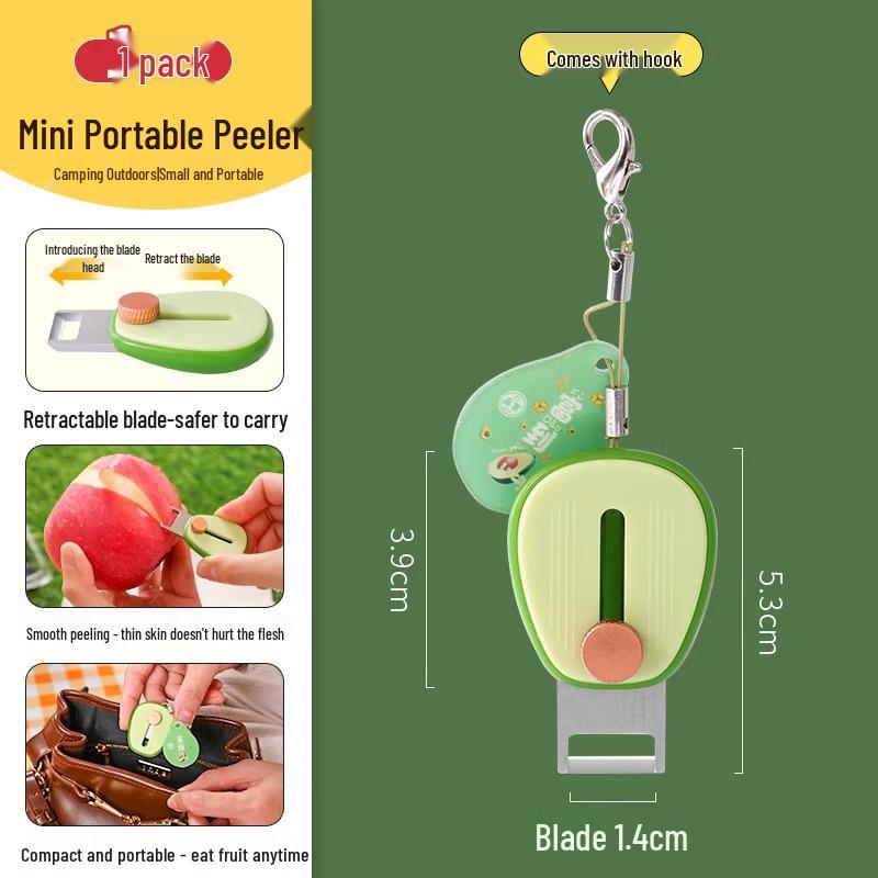 

Avocado Portable Fruit Peeler - Mini Outdoor Peeler with Newcomer Discount
