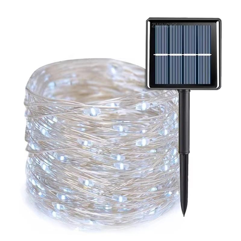 

Solar Rope Strip Light Fairy String Garden Christmas Decoration Garland Xmas Solar Rope String Light Fairy Strip 32M/22M/12M/7M 7M 50LED