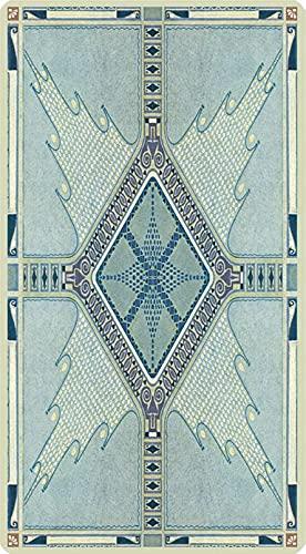 Kancharo 79-Card Tarot Card Set [Universal Transparent Tarot] Includes Japanese Tarot Card Instructions & Pouch (Authentic)