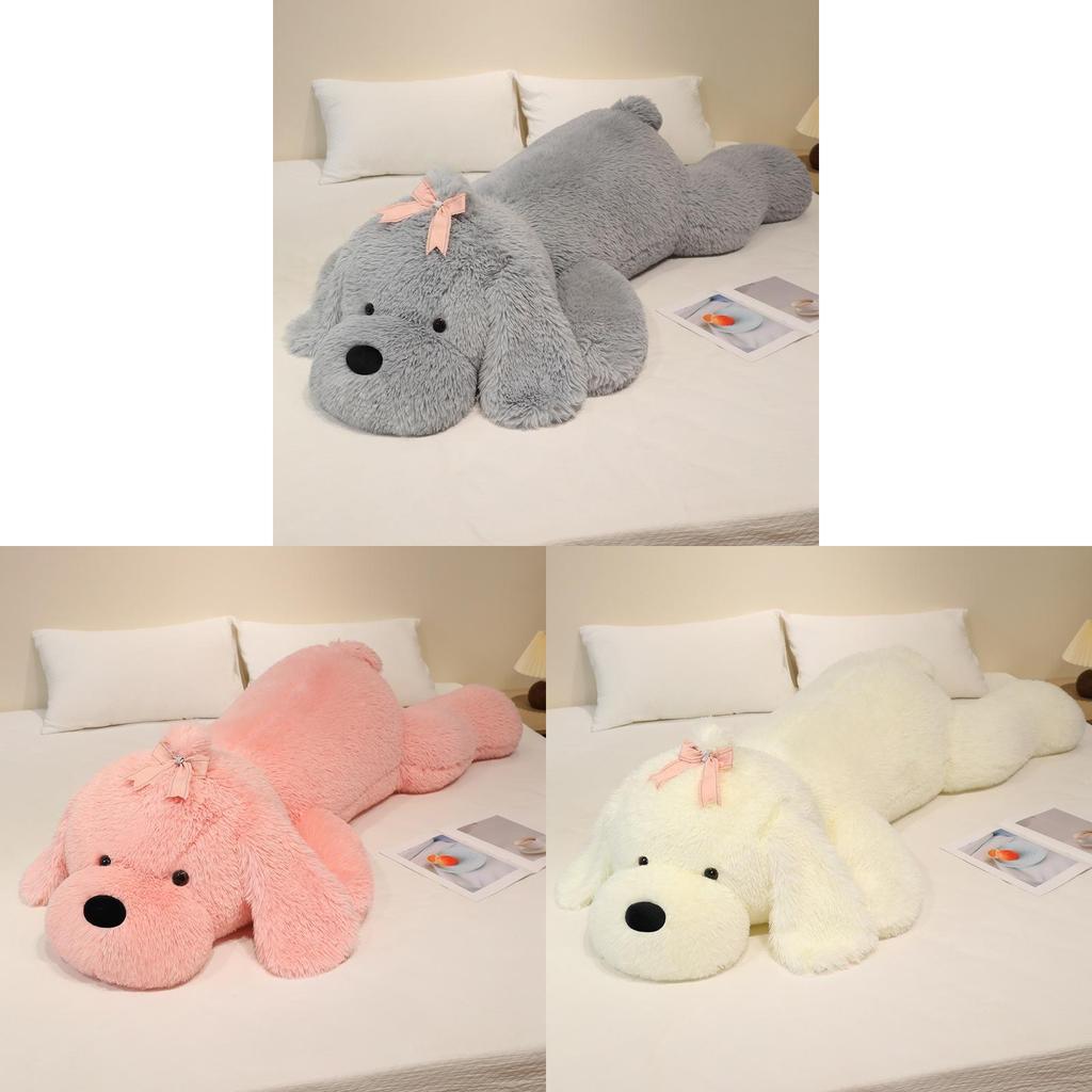 Cute Pomeranian Plush Dog Pillow With Pp Cotton Filling For Girls And Kids