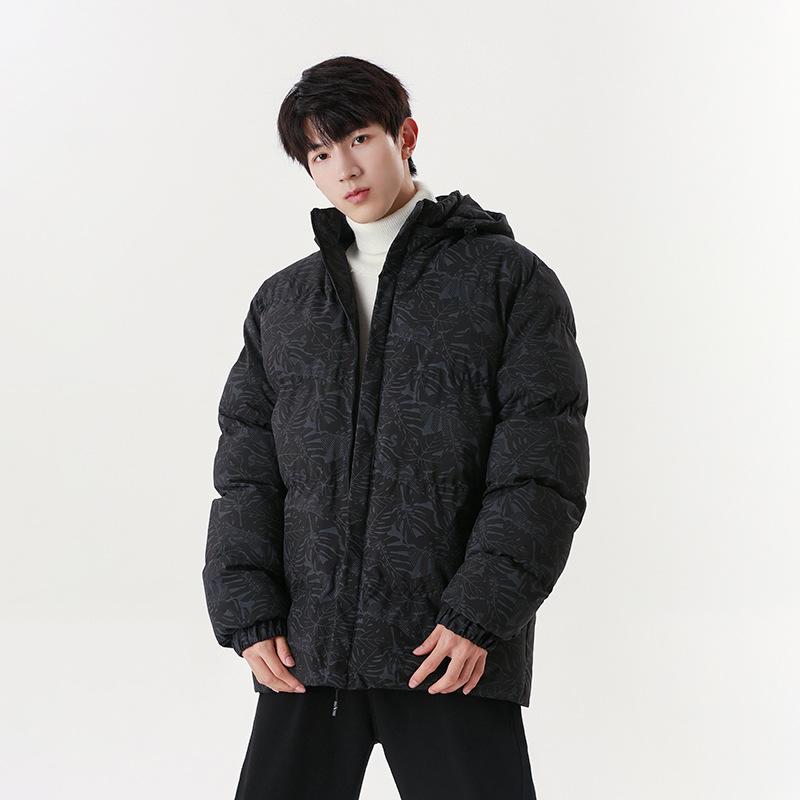 

Новая мужская утепленная куртка-пуховик Maple Leaf, утолщенная, теплая, камуфляжная, со съемной шапкой, для пар, универсальная, высококачественная, молодежная куртка-пуховик 5XL чёрный