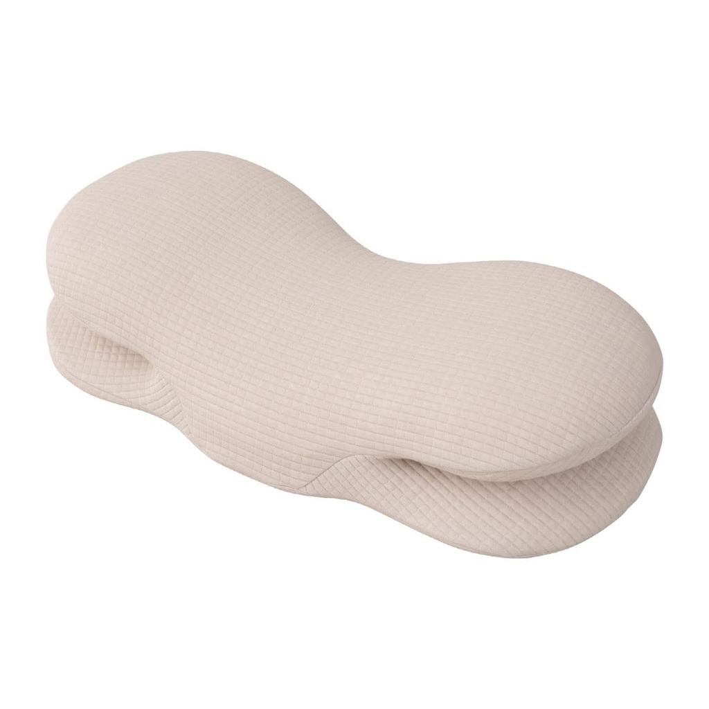 EMOOR Pillow with Memory Construction with Different Memory Foam Washable Cover Side-Sleeping Hand-Hugging, Foam, Two-Layer Firmness, Urethane,
