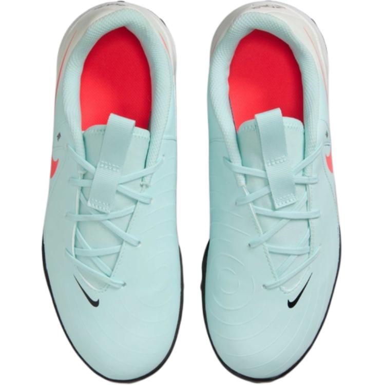 Nike Jr. Phantom GX 2 Club Anti Slip Wear Resistant Low Top Kids' Soccer Shoes Cyan Sneakers FJ2604-300