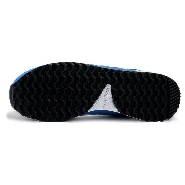 Adidas Originals ZX 700 Comfortable Versatile Shock Absorbing Non-Slip Low-Top Casual Shoes Women Sneakers Blue AQ3186