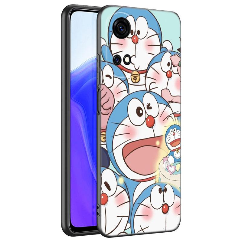 Cartoon Anime Doraemon Phone Case For Huawei Honor 70 90 Lite X40 GT X50 i X5 Plus X6A X6S X7A X8A X8B X6 X7 X8 X9 4G X9A X9B 5G