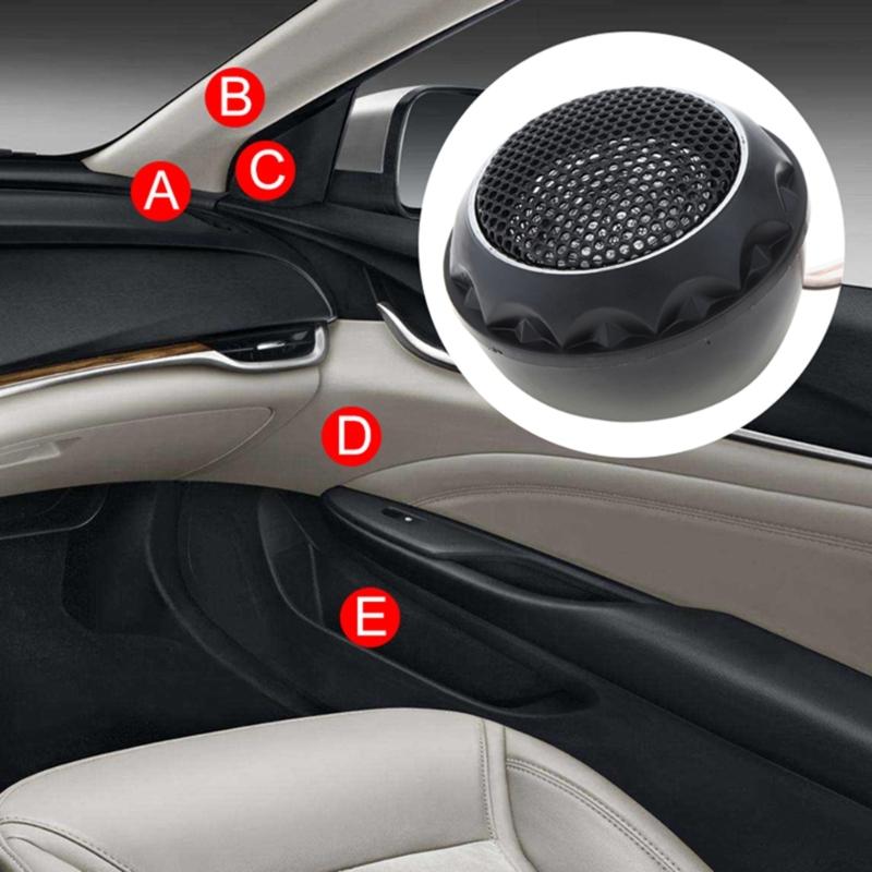 20mm Car Audios Tweeter Universal High Efficiency Mini Dome Tweeter Loudspeaker 140W Loud Speaker