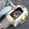 Pet Carrier Large Capacity Portable Single Shoulder Dog Pet Bag with Ventilation Window for Outdoor Travel