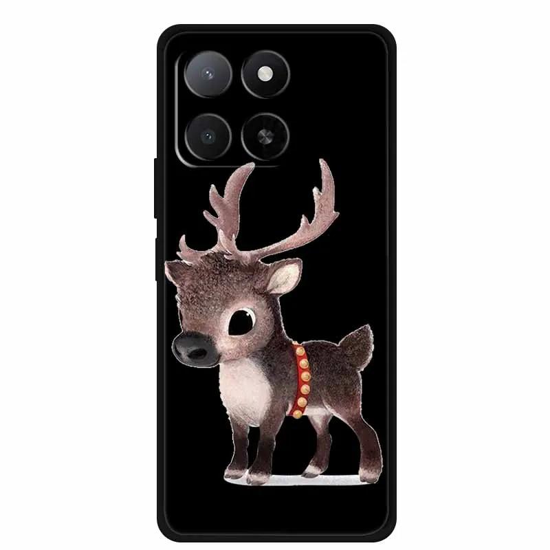 For Motorola G86 G56 Phone Case G 86 G 56 Coque Black Silicone Soft Back Cover For Motorola G86 Power Edge 60 60S Case Cartoon