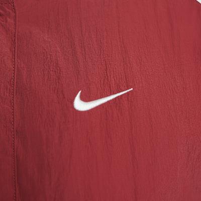 Women's Nike Swoosh Jackets Women's Red/Ecru Stand Collar Moderate Other