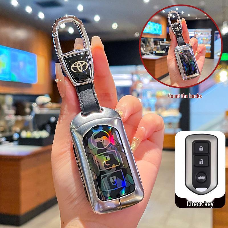 Toyota Yaris L, Vios FS Metal Key Case with Buckle – Unisex Design