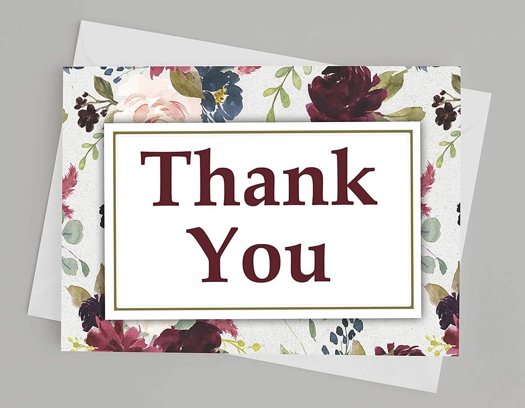 Drága szuvenír babazuhany köszönőlevelek Hajtogatott üres üdvözlőlap fehér borítékokkal - 36