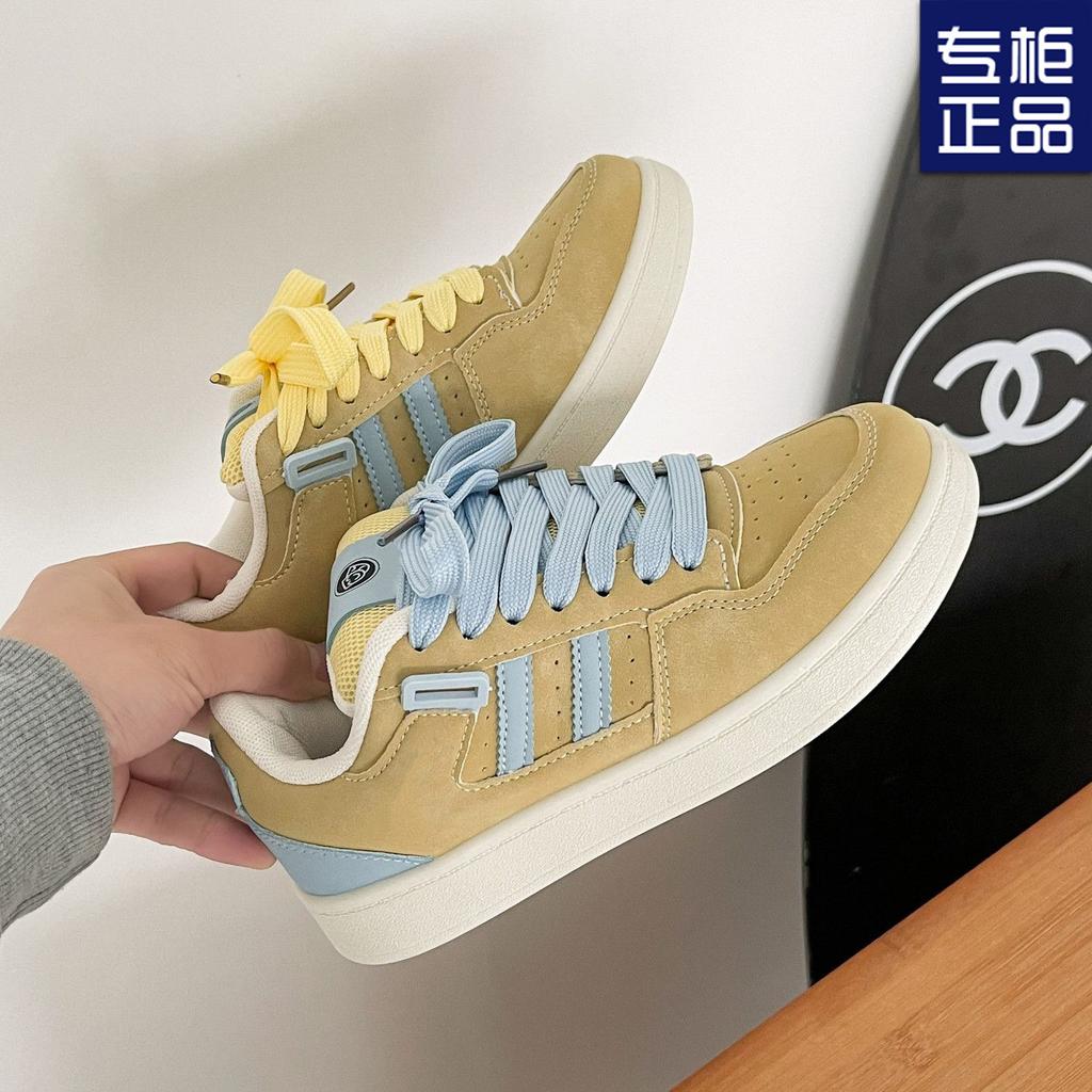 Niche Design Sense Thick-soled Women's Early Spring New Versatile Casual Breadboard Shoes