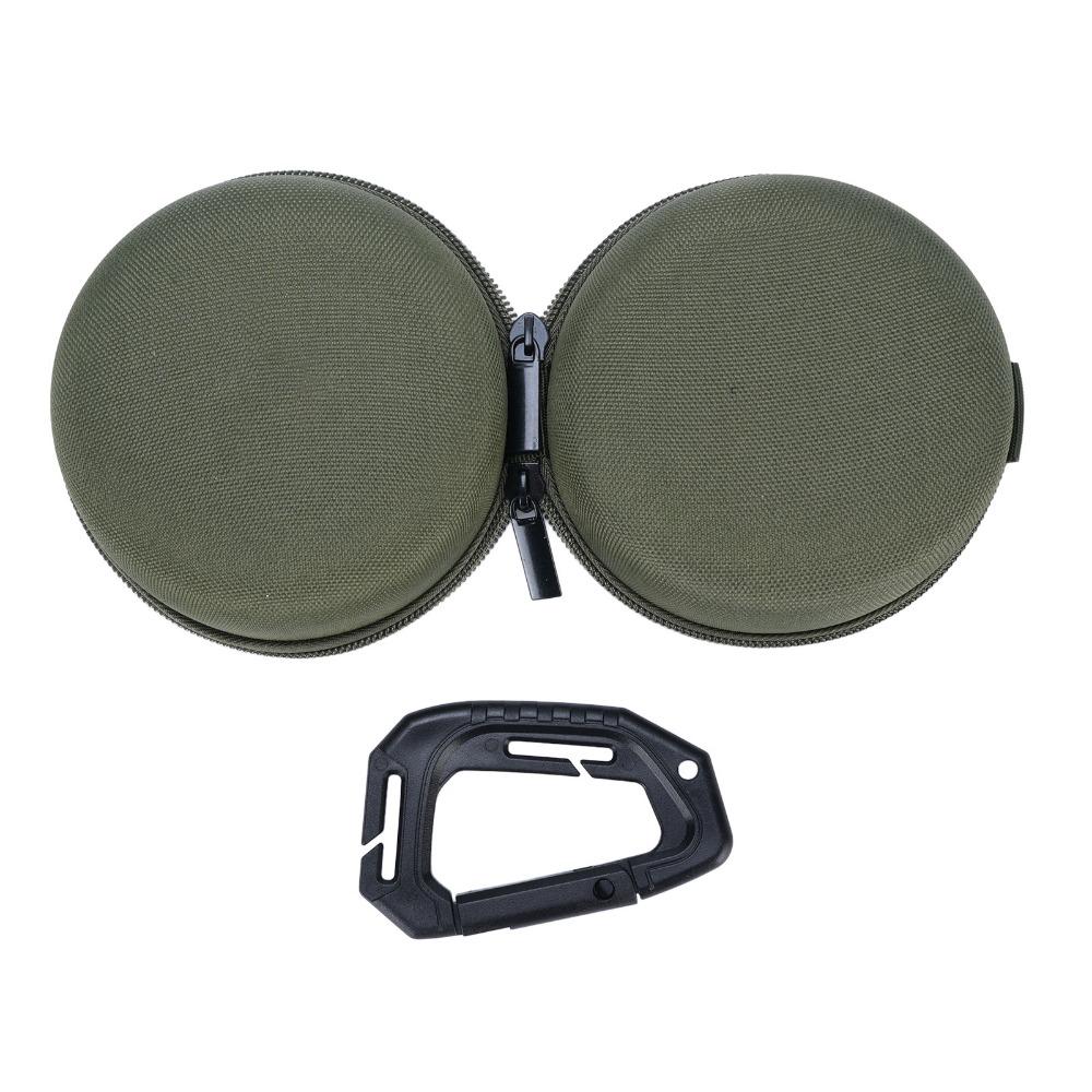 Stainless Steel Portable PET Bowl Set Green and Khaki Travel PET Feeder  PET Feeding