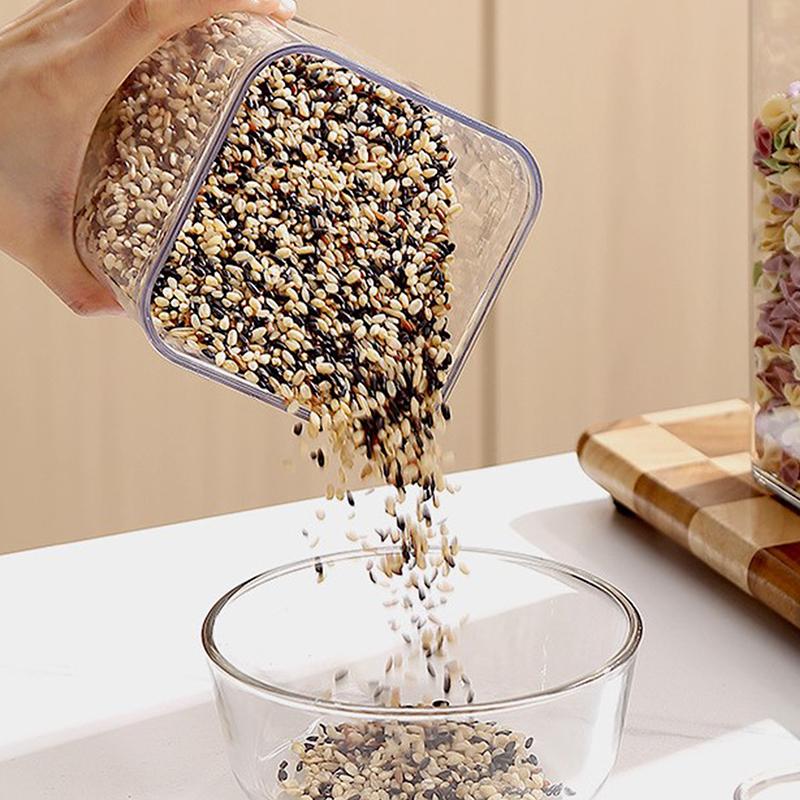 Press-Type Vacuum-Sealed Food-Grade Storage Container Kitchen Storage Container Coffee Bean And Grain Storage Container