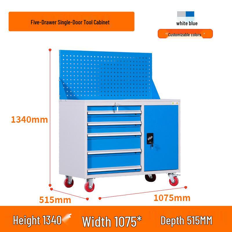 Heavy Duty Double Door Tool Storage Cabinet for Auto Repair Shop