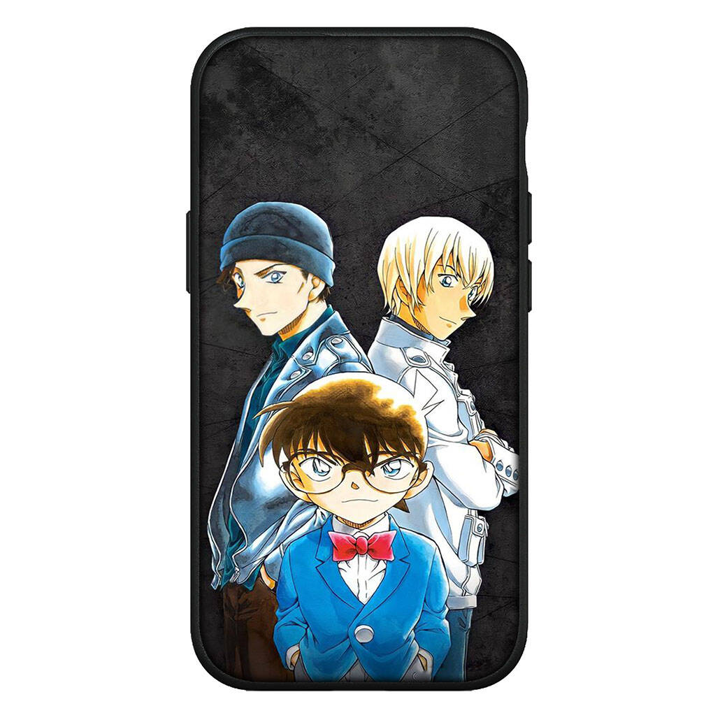 

Чехол для iPhone 17 16 15 Xiaomi Poco Redmi Note 14 13 12 11 Pro Max 9 16e Samsung Galaxy S25 S24 S23 OPPO Huawei Мультяшный Детектив Конан Чехол для телефона for Xiaomi Poco C65 4G