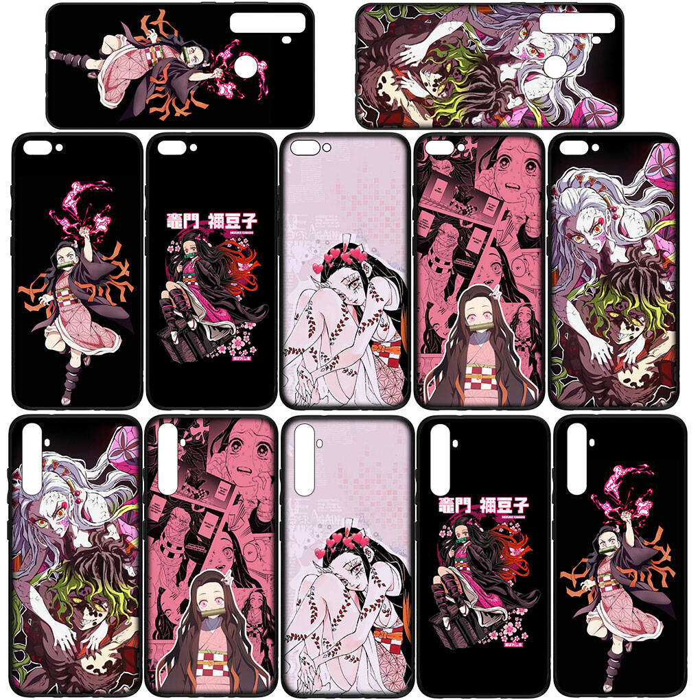Case for iPhone 17 16 15 Xiaomi Poco F8 F7 X7 X6 M8 C85 C75 C71 Redmi Note 14 13 12 11 Pro Max A3 14C 13C 15C Daki Gyutaro Nezuko Demon Slayer Cover