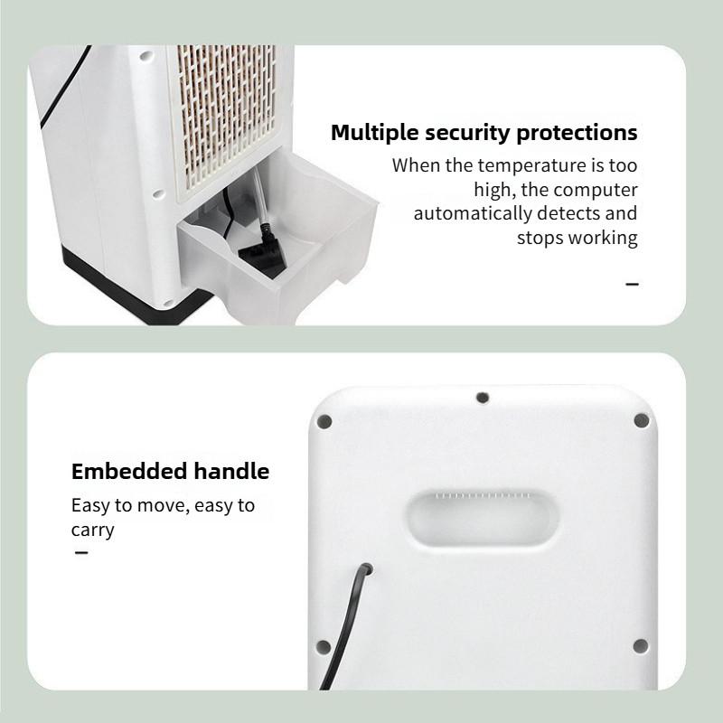 Mobile Vertical Air Conditioner Cooling And Heating Dual Purpose Air Conditioning Fan Household Wall Mounted Warm Air Heater