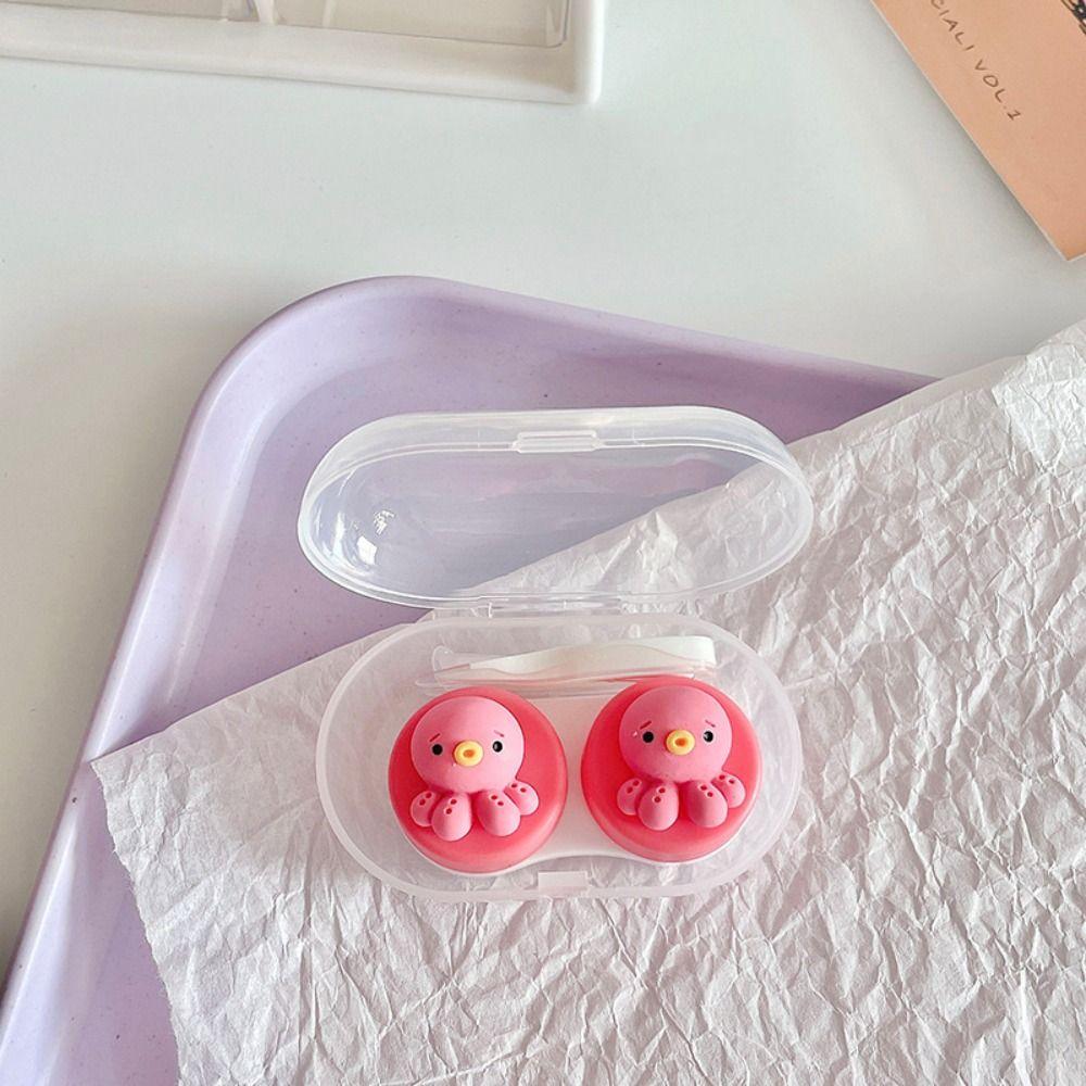 Animal Contact Lens Storage Box Mini Lens Nursing Tool Fashion Contact Lens Case