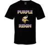 Minnesota Football Fan Purple Reign Viking Skol Cool T Shirt