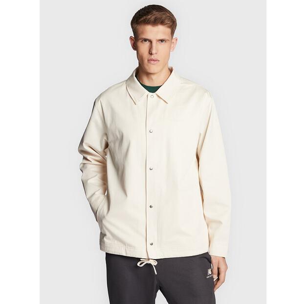 

Демисезонная куртка New Balance Athletics Nature State MJ23552 бежевого цвета, свободного кроя XXL