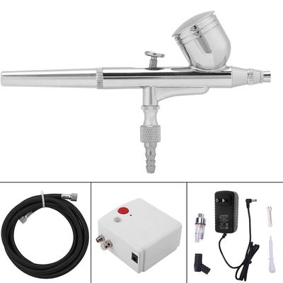 Präzisions-Airbrush-Kompressor-Set Double-Action-Airbrush-Set Tattoo-Nagelkunst-Werkzeug