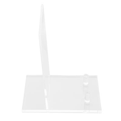 Acrylic Book Display Stand Holder Transparent Picture Frame Stand for Home Office Desktop Decoration