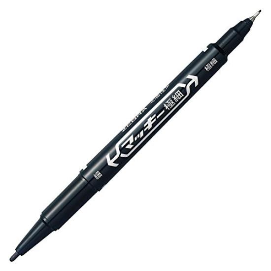 Zebra Macky Extra Fine Tip Set 12-Color MCF-12C