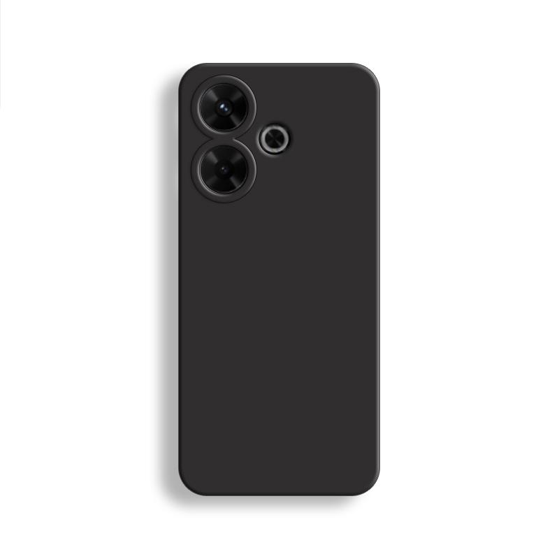 For Xiaomi POCO M6 4G Case For POCO M6 Cover 6.79 Inch Original Liquid Silicone Rubber Shockproof Bumper Case For POCO M6 4G