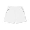 FILA Original Fashion Simple Sports Comfortable Versatile Three-Quarter Casual Shorts Women shorts Cloud-Mushroom-White F11W529804F-WT