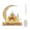 [H] Ramadan Tischdekoration Schöne Eid Al-Fitr Dekoration Acryl Mond Ornament Ramadan Countdown Ornament Für