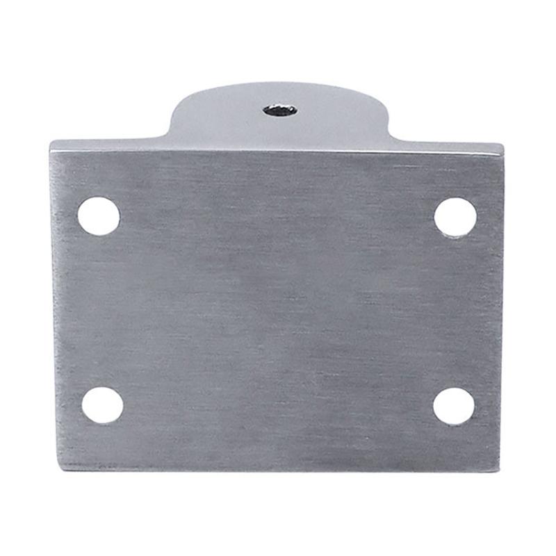 20/22/25Mm Stainless Steel Square Tube Post Base Fixation Anti Corrosion Marine Bracket For Boat Handrail Deck Rail Support