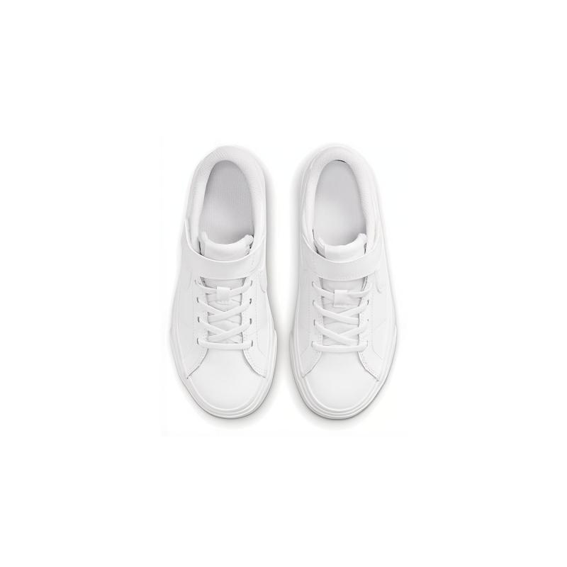 Nike Court Legacy Triple White PS Sneakers DA5381-104