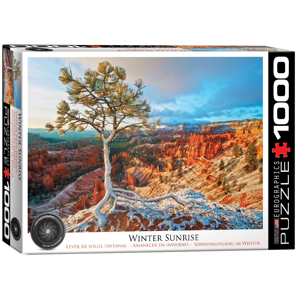 

Eurographics 1000-Piece Jigsaw Puzzle Winter Sunrise 6000-0692