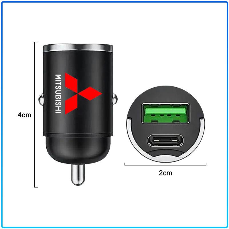 Micro Car Quick Charger Vehicle Cigarette Lighter Convert Plug Car Accessories For Mitsubishi Lancer Lancer ASX Outlander 2 Pajero Mirage Exzos Pajero