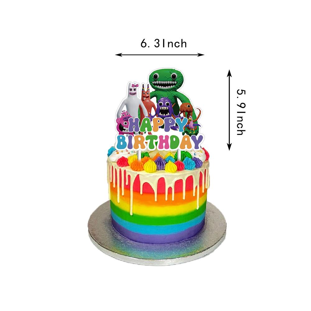 Party Supplies Garten of BanBan obsahuje balónky Banner Cake Topper pro děti