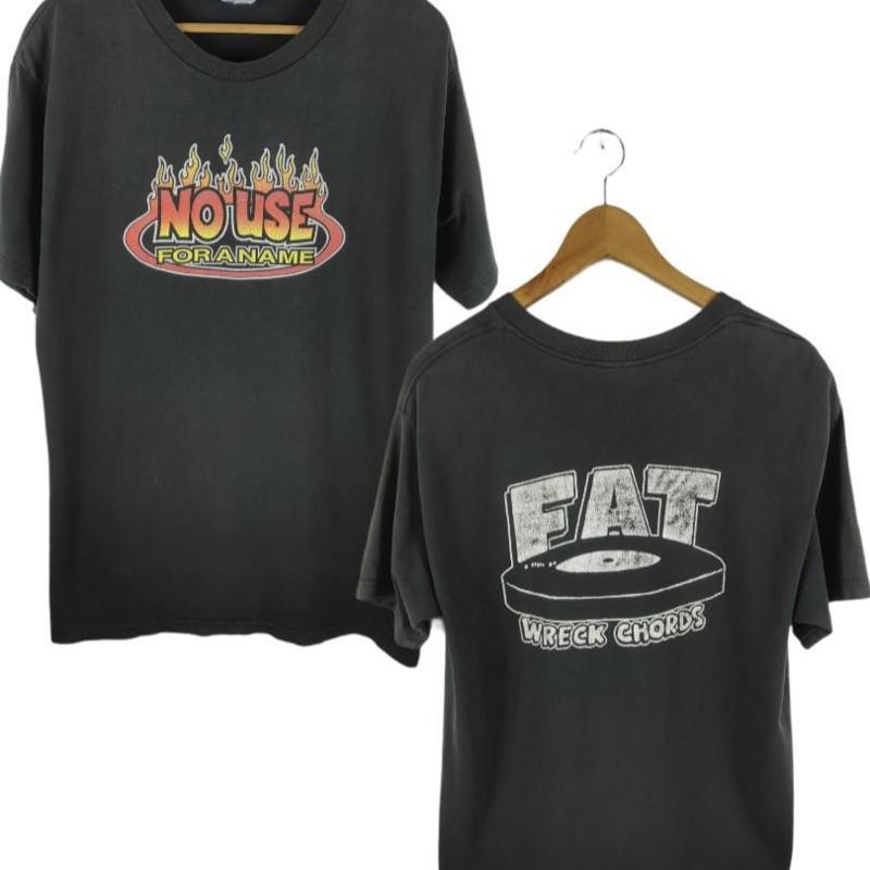Remake 90s No Use For A Name punk rock band shirt gift fan S красный