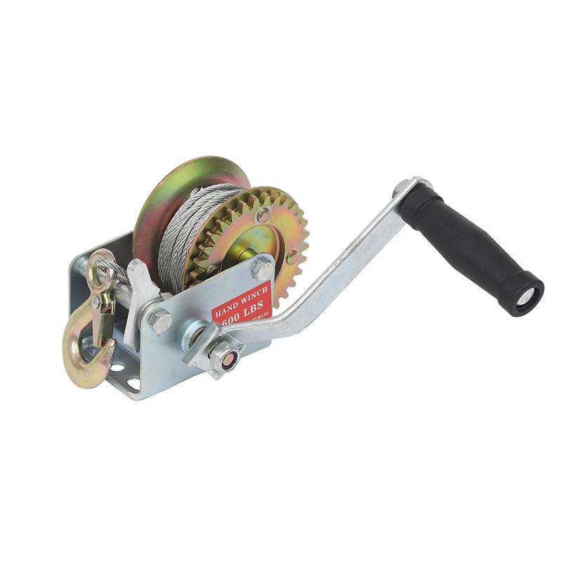 Vinciu manual bidirecțional autoblocant de 1200 lbs pentru ridicare și tracțiune casnică