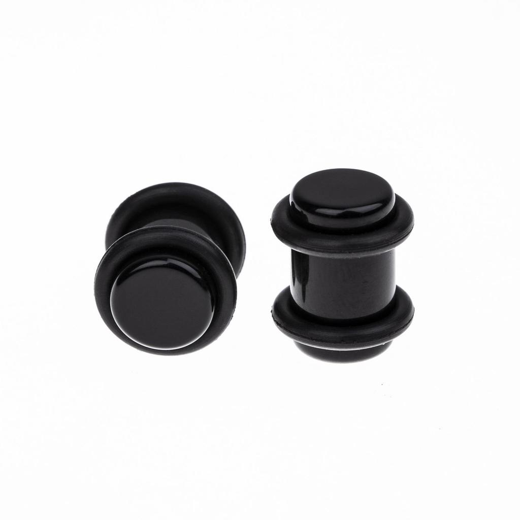 54-Piece Acrylic Snail Tapered Ear Expander Kit 14G-00G