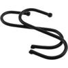 E-outstanding S Hook 12PCS 2.7 x 0.8 x 0.1Inch Black Heavy Duty Stainless Steel S-Shaped Hooks Hangers for Hanging pots and Pans, Plants, Utensils,