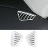 Silver ABS Dashboard Air Vent Outlet Trim For Mercedes Benz GLE GLS X167 ~22