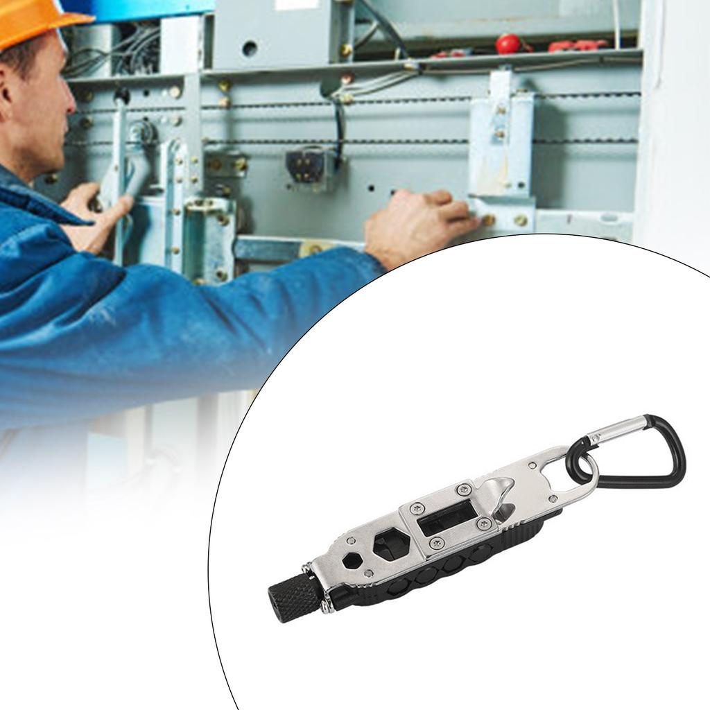 Keychain Multitool Pliers Pocket Screwdriver Multitool Small Multitool Pocket Tool for Fishing Camping Fathers Day Gift